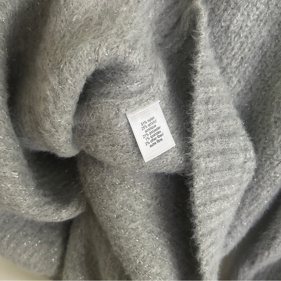 Maurices Gray Sweater with Pearl Accents - Picture 6 of 9